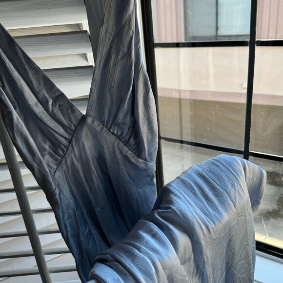 Bec & Bridge Moon Dance Maxi Dress in Dusty Blue - Picture 8 of 10